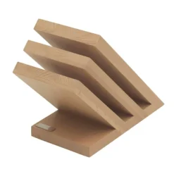 Oldenhof Venezia magnetisch messenblok 28 cm beukenhout bruin