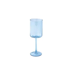 Oldenhof wijnglazen 380 ml blauw set van 2