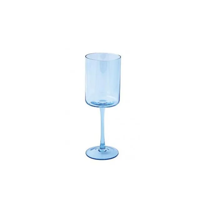 Oldenhof wijnglazen 380 ml blauw set van 2