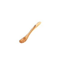 1821 Olijfhout suikerlepel 15 cm olijfhout