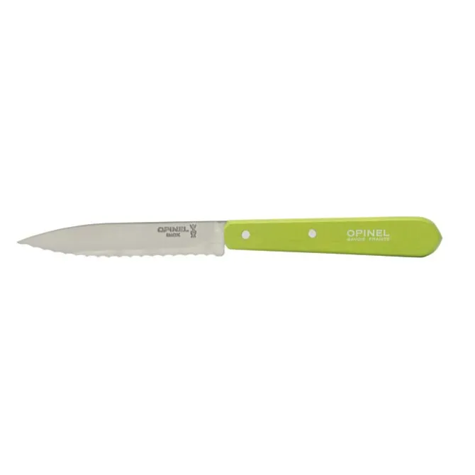 Opinel tomatenmes No.113 10 cm rvs groen