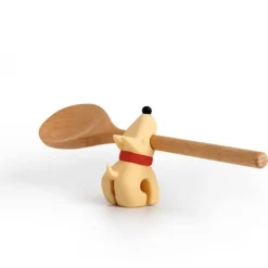 Ototo Buddy lepelhouder en stoomafblazer silicone zandsteen