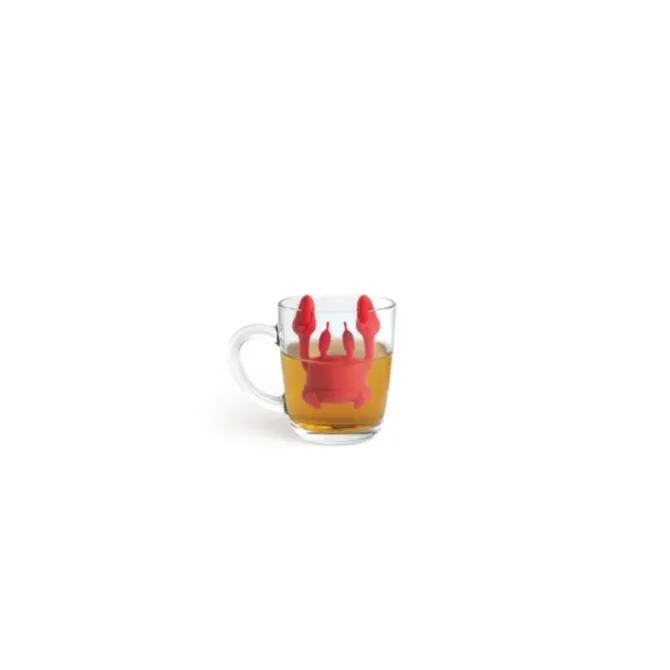 Ototo Crab Tea thee-ei kunststof rood