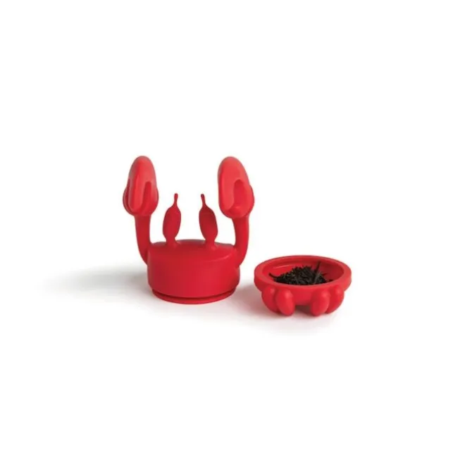 Ototo Crab Tea thee-ei kunststof rood