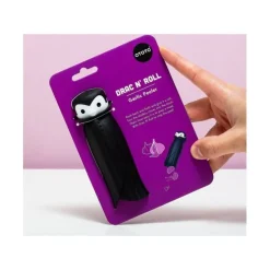 Ototo Drac n' Roll knoflookroller silicone zwart