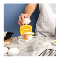 Ototo Dunk N Egg eischeider 10,5 cm kunststof geel