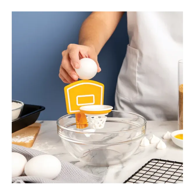 Ototo Dunk N Egg eischeider 10,5 cm kunststof geel