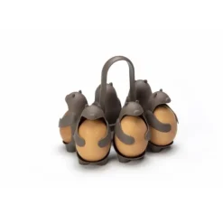 Ototo Eggbears eierkoker kunststof bruin