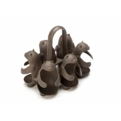 Ototo Eggbears eierkoker kunststof bruin