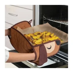 Ototo Hot-Dog ovenwant 32 cm katoen bruin