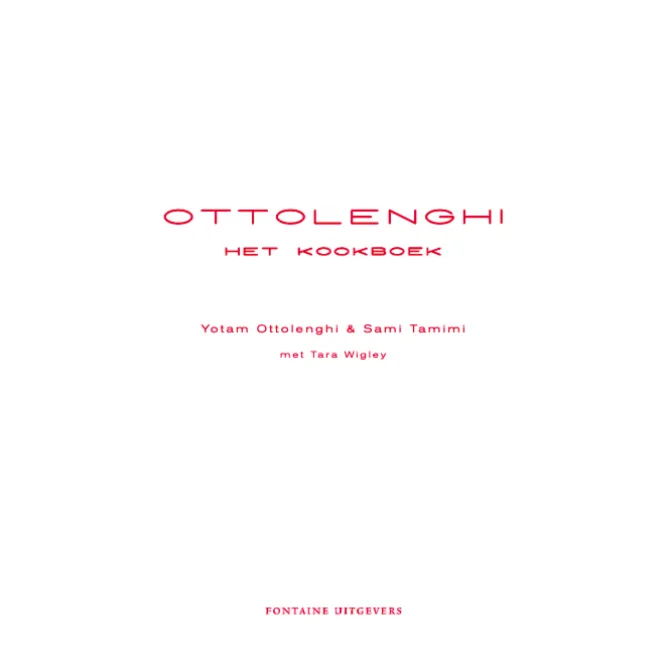 Ottolenghi: het kookboek