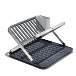 OXO Good Grips afdruiprek inklapbaar 35,5 x 41 cm aluminium