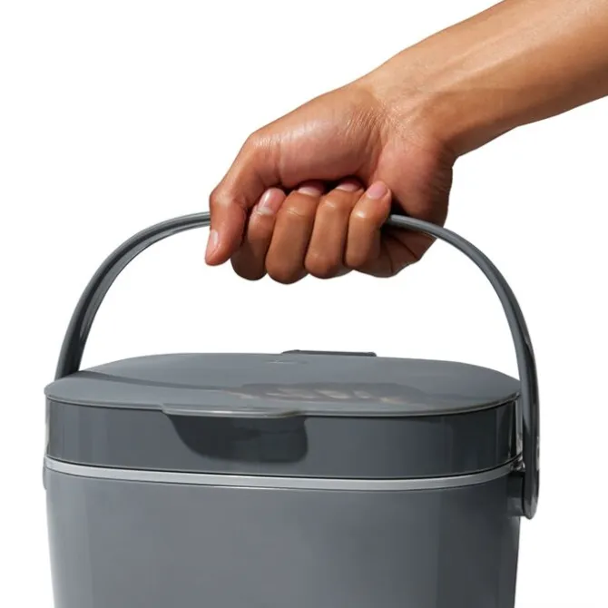 OXO Good Grips compostemmer 6,5 liter kunststof grijs