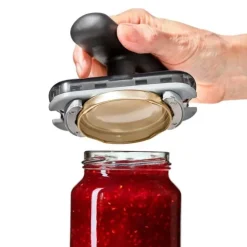 OXO Good Grips draaiende potopener kunststof zwart
