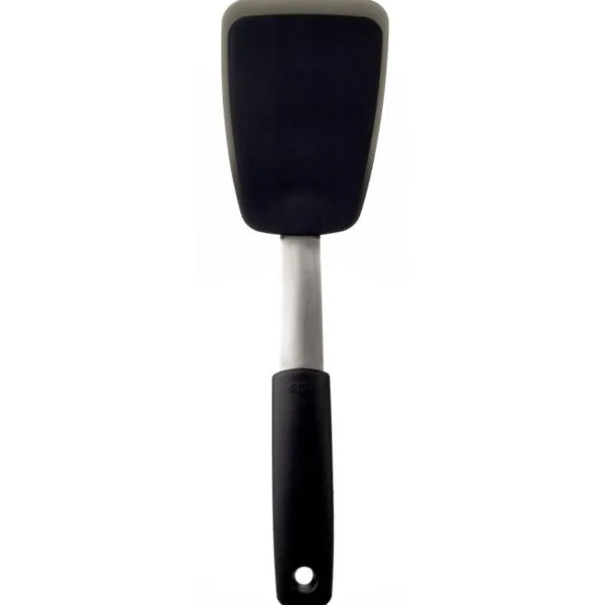 OXO Good Grips flexibele keerspatel silicone zwart