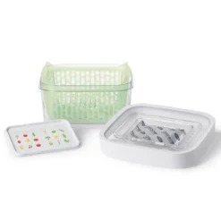OXO Good Grips GreenSaver vershoudbox 1,5 liter kunststof wit