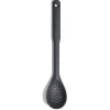 OXO Good Grips lepel met gaatjes 33 cm silicone grijs