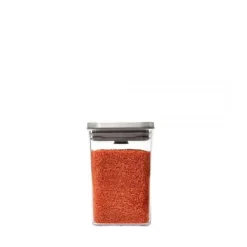 OXO Good Grips POP SteeL 2.0 voorraadpot vierkant 1 liter kunststof rvs