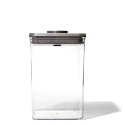 OXO Good Grips POP SteeL 2.0 voorraadpot rechthoekig 2,6 liter kunststof rvs