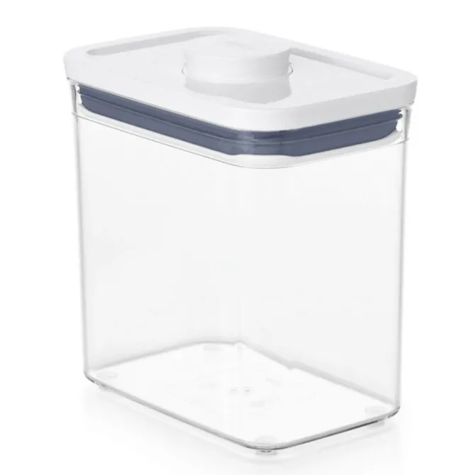 OXO Good Grips POP 2.0 voorraadpot rechthoekig 1,6 liter kunststof wit