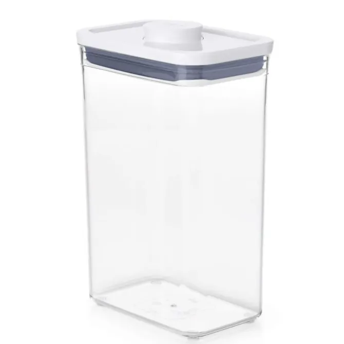OXO Good Grips POP 2.0 voorraadpot rechthoekig 2,6 liter kunststof wit