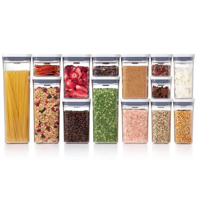 OXO Good Grips POP 2.0 voorraadpot rechthoekig 2,6 liter kunststof wit