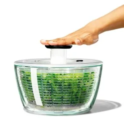 OXO Good Grips slacentrifuge met glazen schaal 5,9 liter