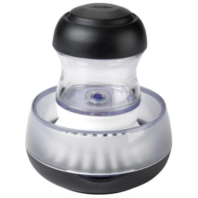 OXO handborstel met zeepdispenser en houder kunststof