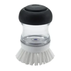 OXO handborstel met zeepdispenser en houder kunststof