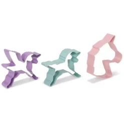 Patisse uitsteekvormen unicorn rvs 3 stuks