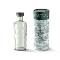 Paveau Swirl Bottle 750 ml borosilicaatglas Mist