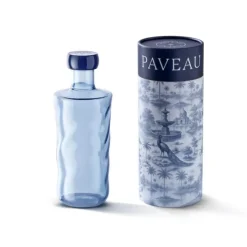 Paveau Swirl Bottle 750 ml borosilicaatglas Midnight