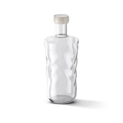 Paveau Swirl Bottle 750 ml borosilicaatglas Wave