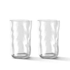 Paveau Swirl longdrinkglazen glas Wave 2 stuks