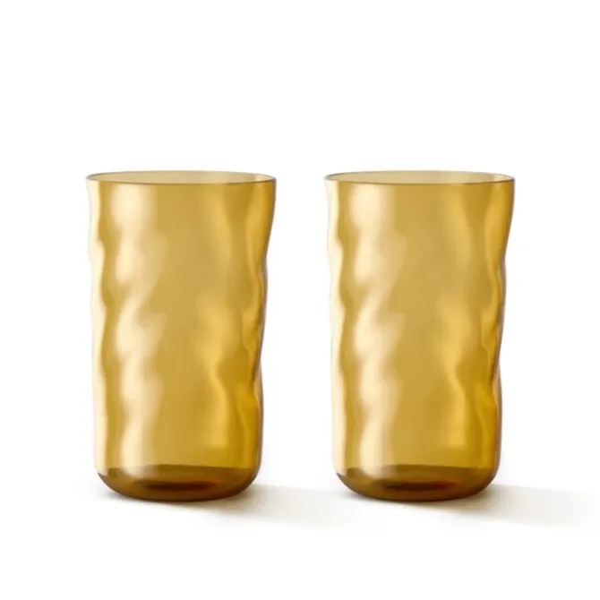 Paveau Swirl longdrinkglazen glas Dune 2 stuks