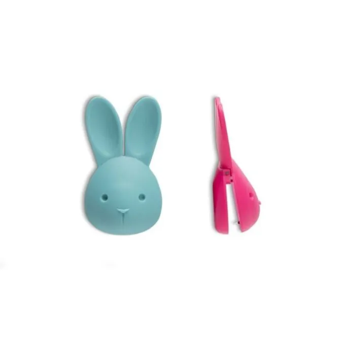 Peleg Bag Bunny zakjes opener 7 cm kunststof roze