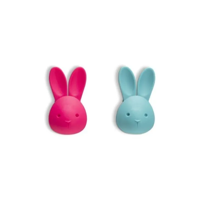 Peleg Bag Bunny zakjes opener 7 cm kunststof roze