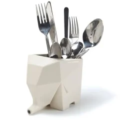 Peleg Jumbo Drainer afdruipbak 14,5 x 10 x 11,7 cm kunststof crème