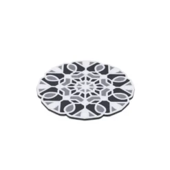 Peleg TriveTile - Charcoal onderzetter silicone 3-delig