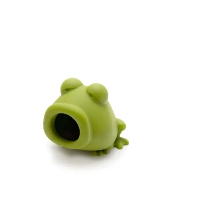 Peleg YolkFrog eischeider 7 cm silicone groen