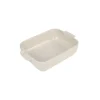 Peugeot Appolia rechthoekige ovenschaal 25 cm keramiek ecru