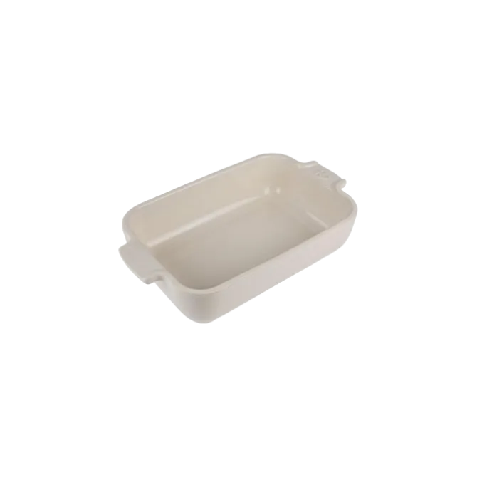 Peugeot Appolia rechthoekige ovenschaal 22 cm keramiek ecru