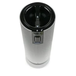 Peugeot Line elektrische zoutmolen 15 cm aluminium carbon