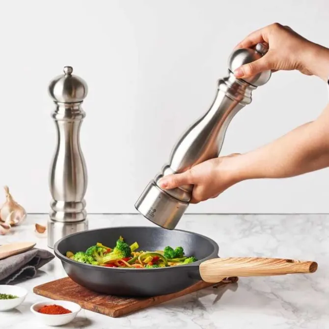 Peugeot Paris Chef Zirlion zoutmolen U-select 30 cm rvs