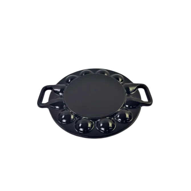 1821 poffertjespan ø 20 cm gietijzer zwart