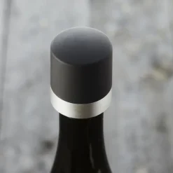 Point-Virgule champagnesluiter kunststof zilver
