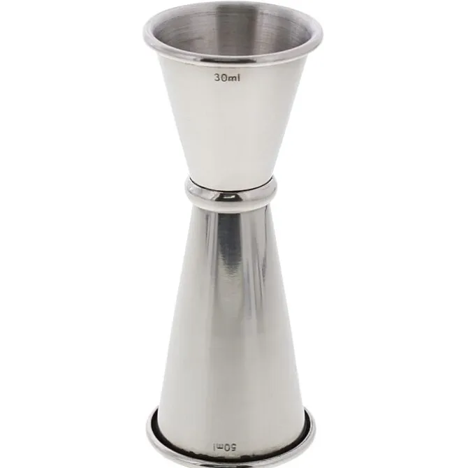 Point-Virgule cocktailmaatbeker 30 / 50 ml rvs