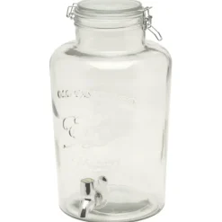 Point-Virgule limonadetap met beugeldeksel 8 liter glas