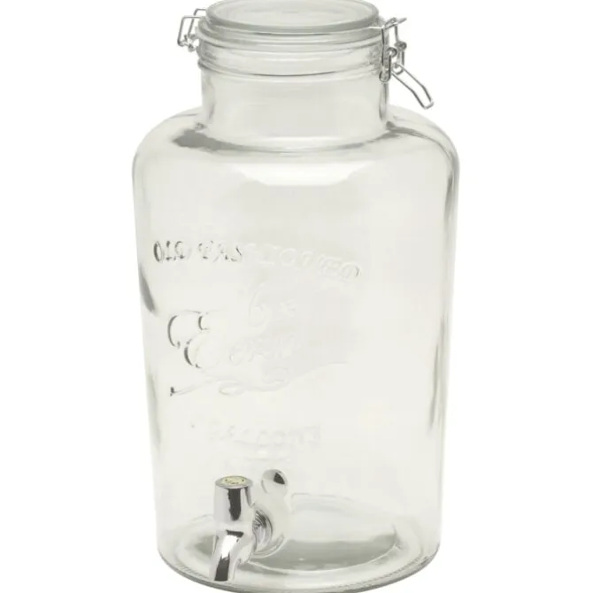 Point-Virgule limonadetap met beugeldeksel 8 liter glas