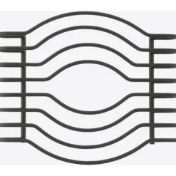 Point Virgule Wire pannenonderzetter 18,5 x 15 cm rvs zwart